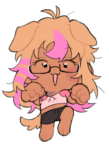 a drawing of my sona made by tokimekiwaku